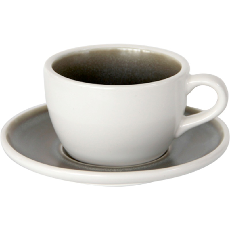 Ivy white Cup with saucer 220ml