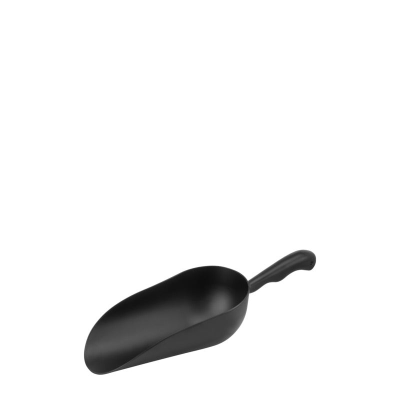 Ice scoop black 18.5x5.6cm