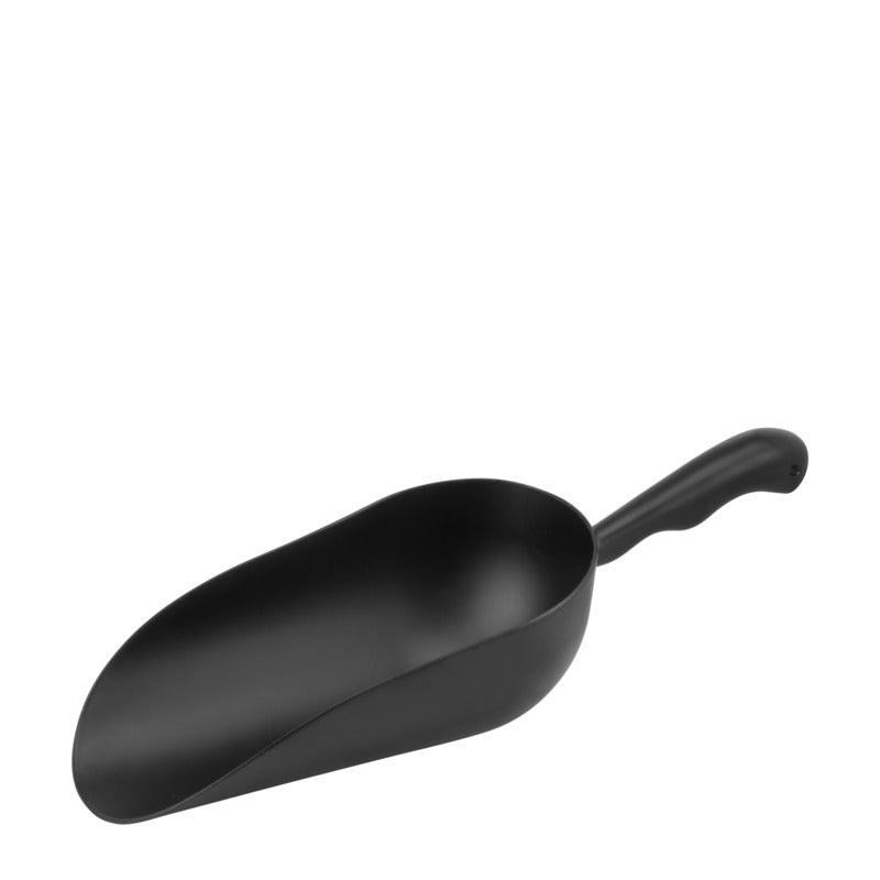 Ice scoop black 27.5x8.5cm