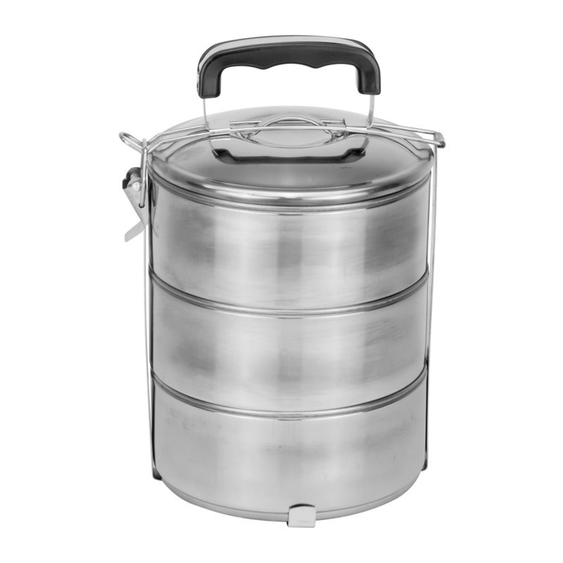 Stainless steel 3 tier tiffin box 16cm