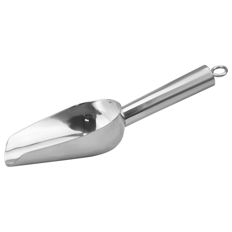 Stainless steel ice scoop 75ml