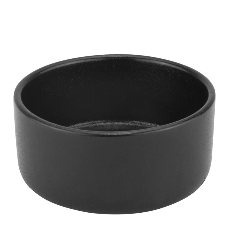 Ceramic ramekin black 8cm