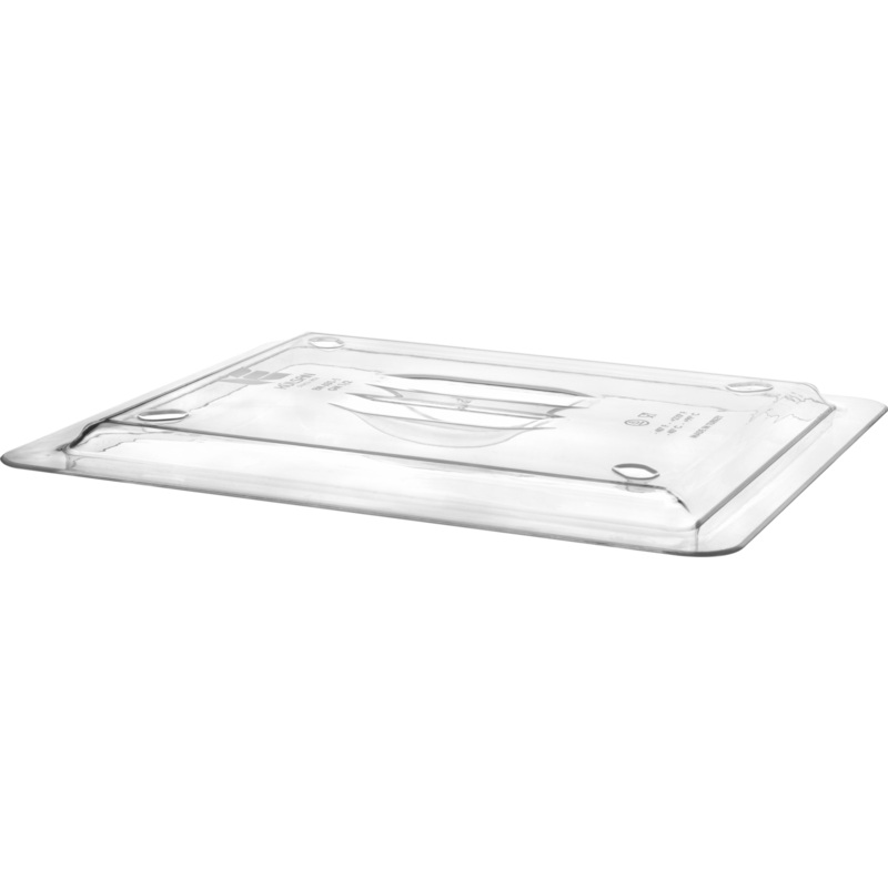 Polycarbonate lid for melamine GN 1/2 container