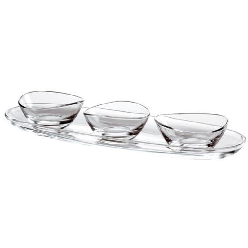 Set of three dessert bowls 41cm
