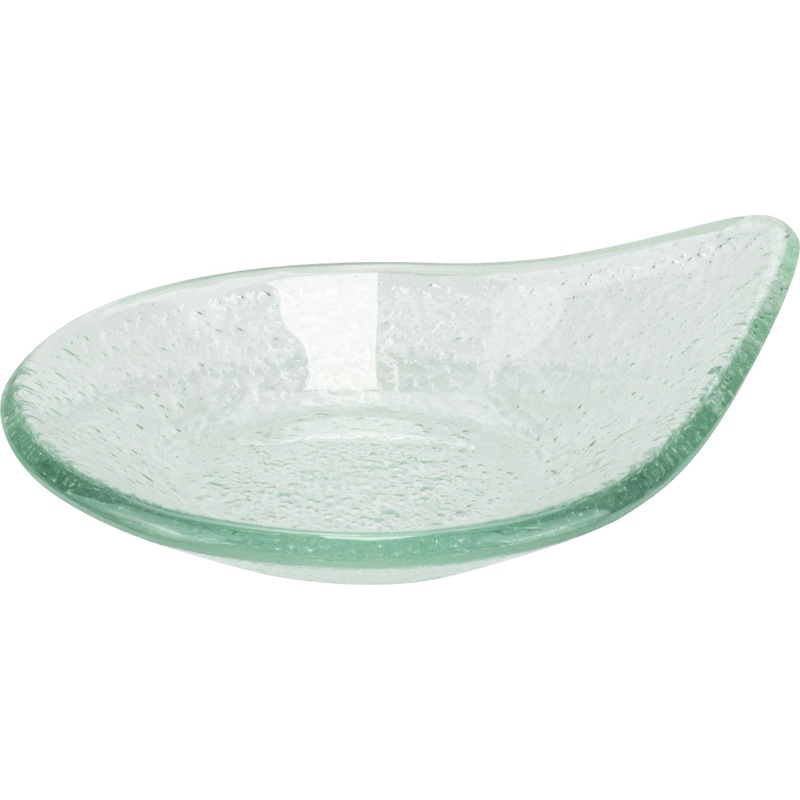 Clear glass mini plate 911cm