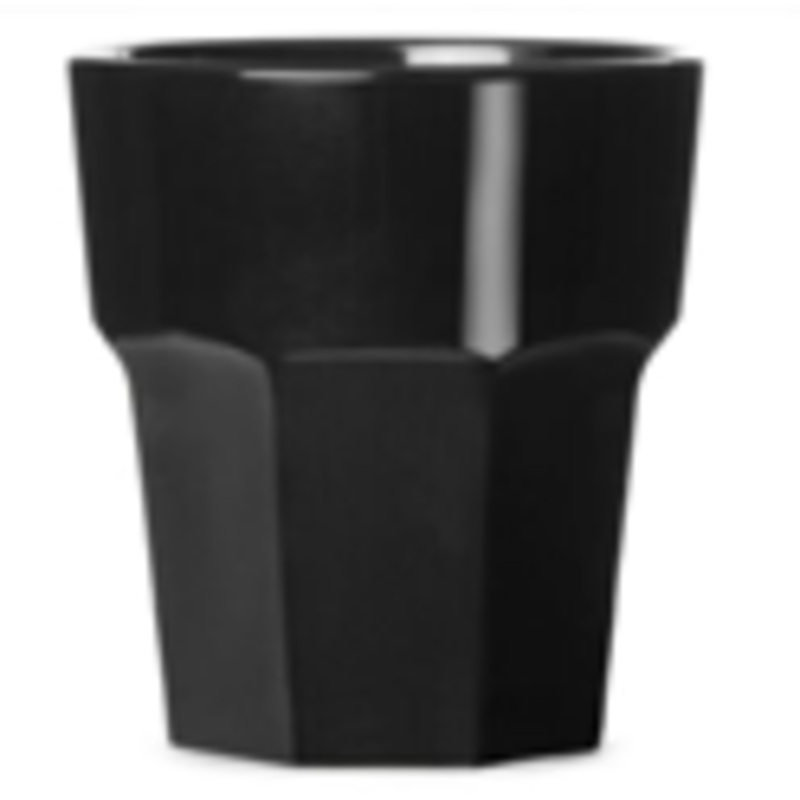 Polycarbonate tumbler Premium Black 250ml