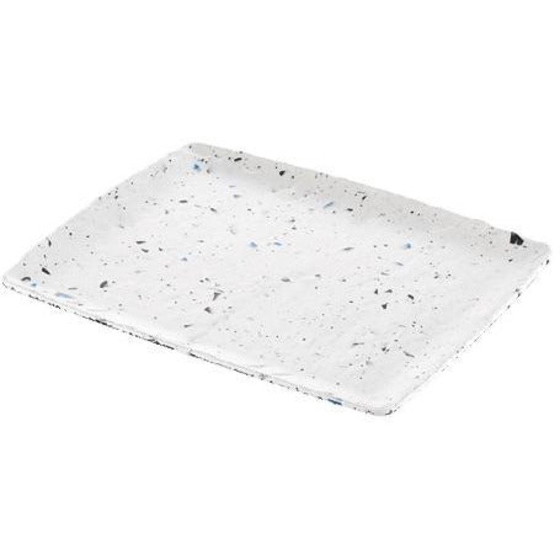 Rectangular melamine platter "Costa Polaris" GN 1/2