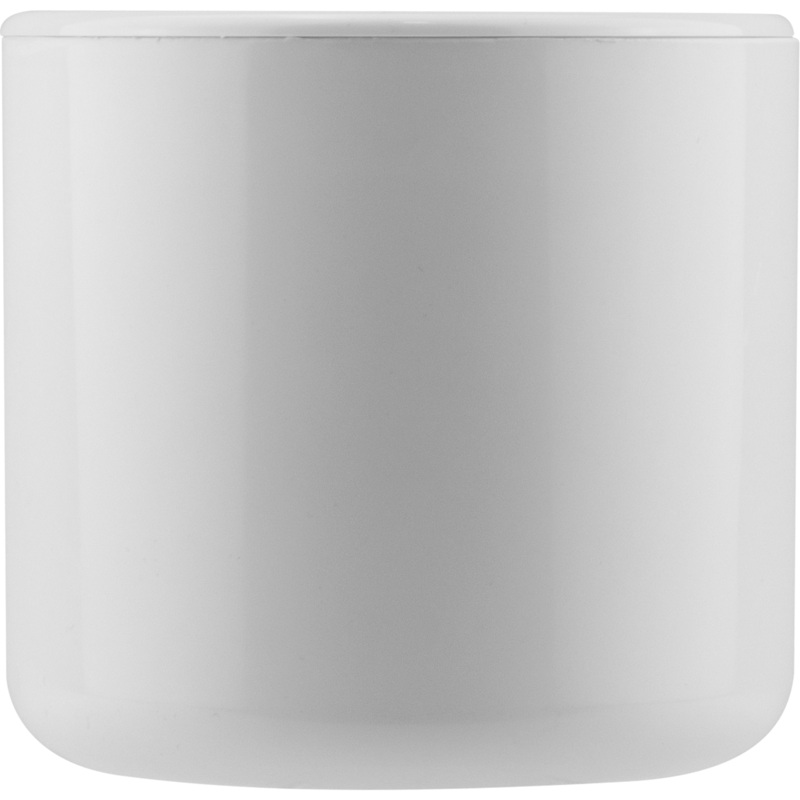 Acrylic ice bucket with lid white 700ml
