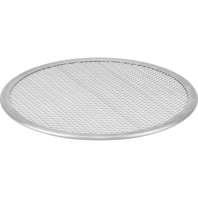 Aluminium perforated pizza tray 31cm