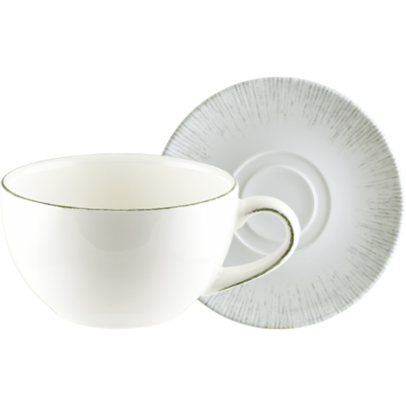 Iris Gourmet Coffee Saucer 16cm Retro Olive Rita Coffee Cup 240ml