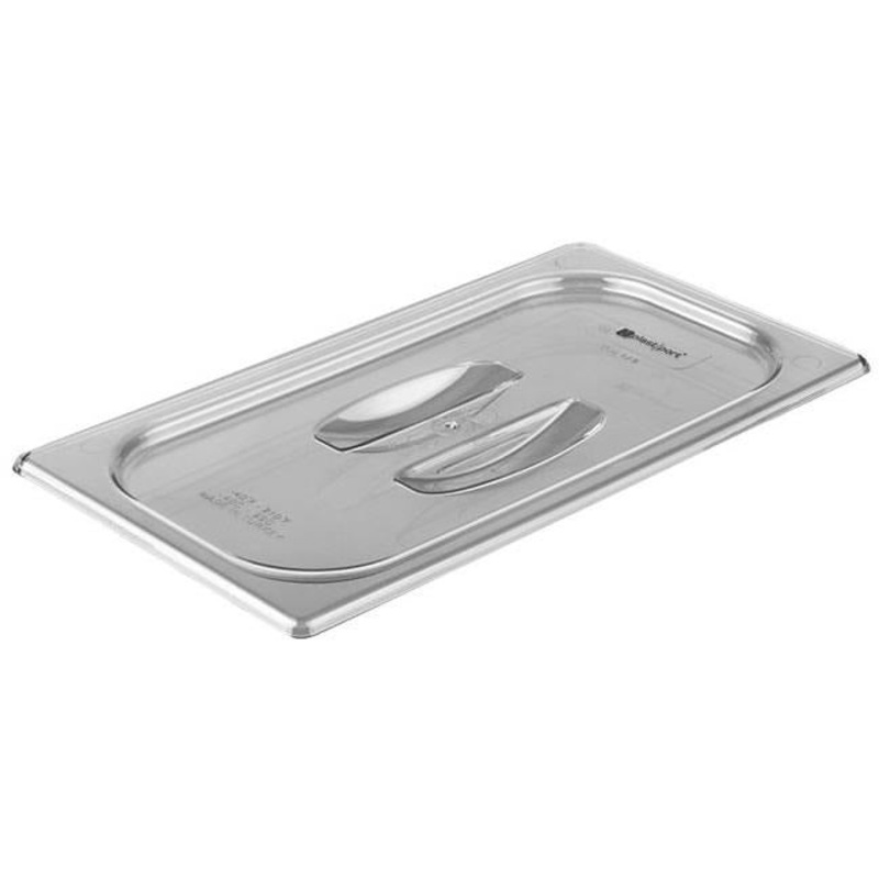 Polycarbonate GN 1/3 lid transparent