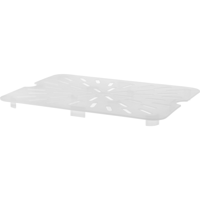 Polypropylene GN 1/2 drain tray 25.6cm