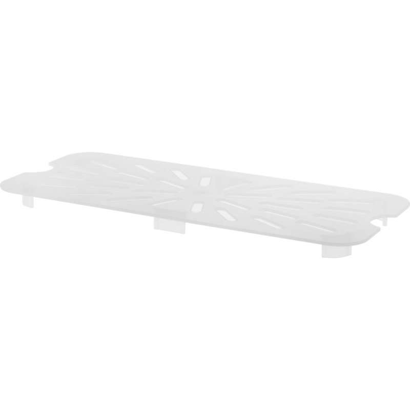 Polypropylene GN 1/3 drain tray 26.5cm