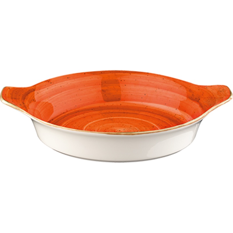 Terracota Optiva Round Eared Dish 20cm