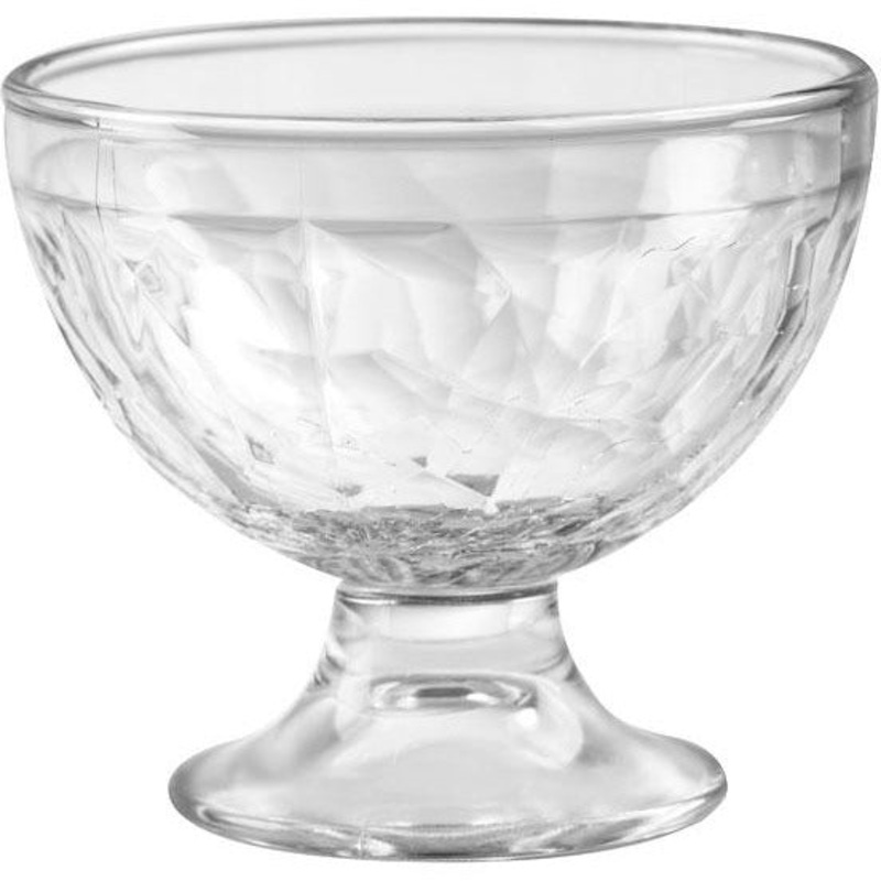 Glass ice cream cup 253ml