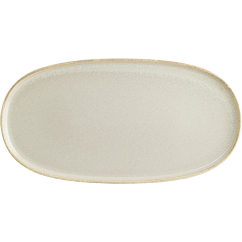 Sand Hygge oval dish 30cm