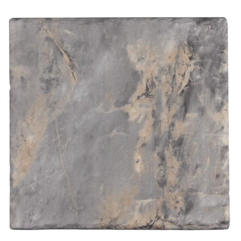 Square melamine platter "Royal Marble" 25cm