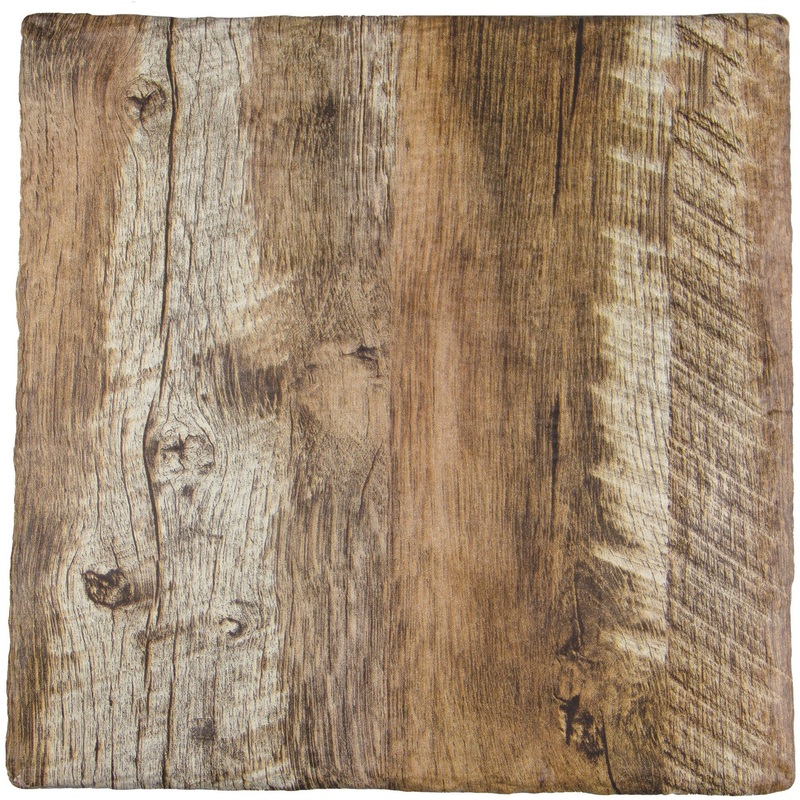 Square melamine platter "Sierra" 25cm