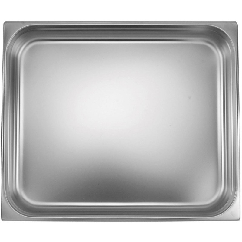 Stainless steel 18/10 gastro container GN 2/1 100mm 26 litres
