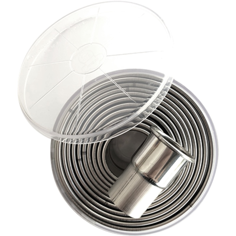 12 piece dough and cookie cutter set