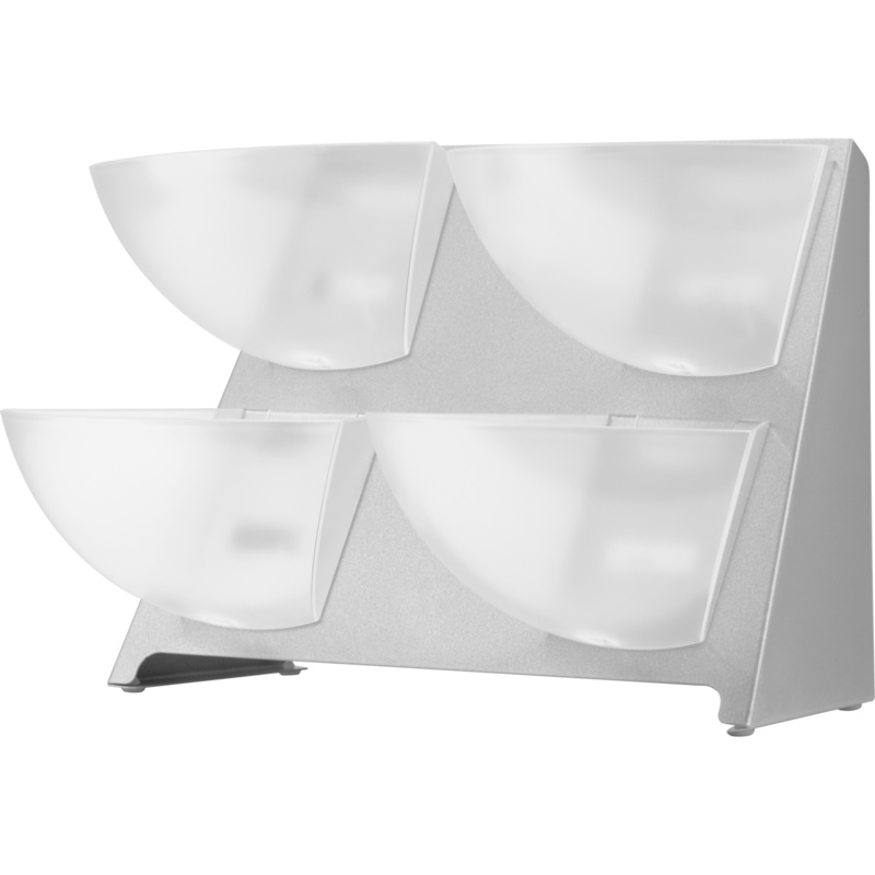 Bar organiser with 4 sections 39x34cm