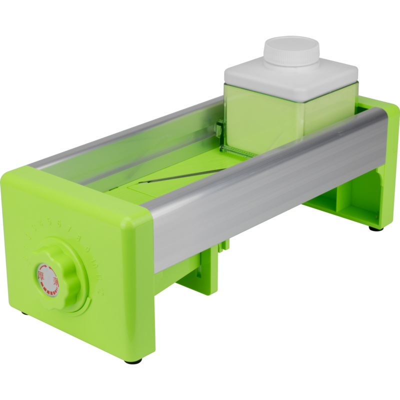 Fruit slicer "mandolin" green 43cm