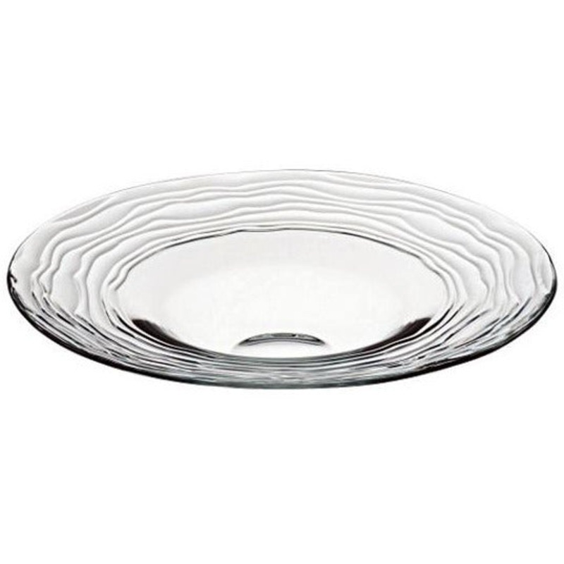 Glass platter 30cm
