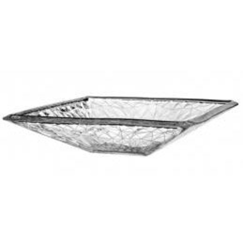 Glass platter 35x8cm