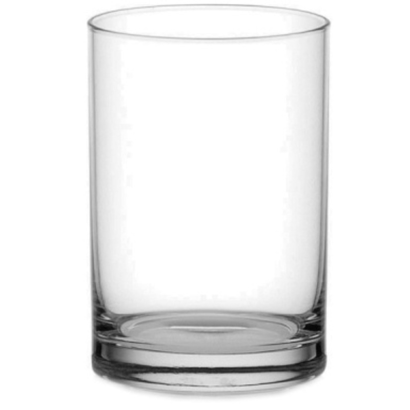 Glass tumbler "Fin Line" 175ml