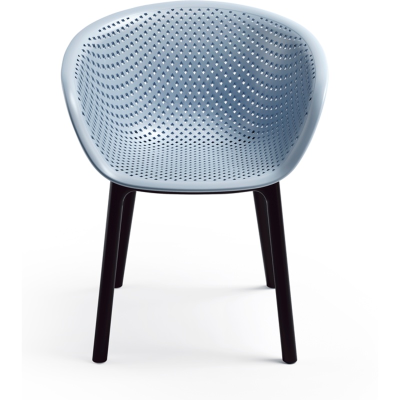 Chair "Havana" light blue 74cm