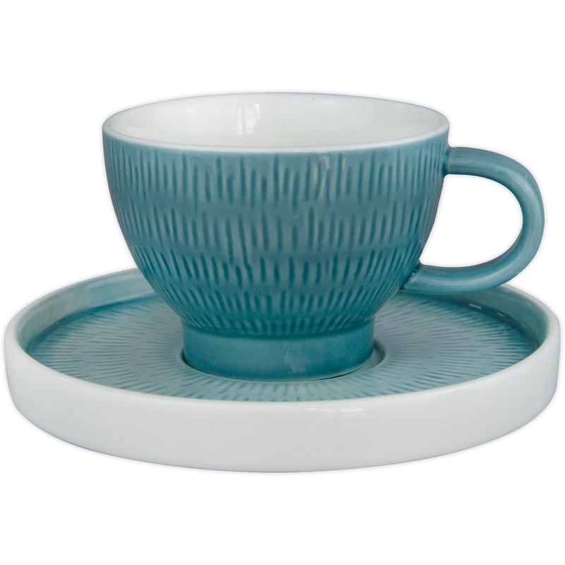 Hella Blue cup and saucer