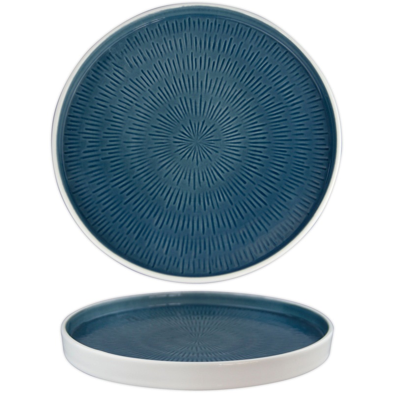Hella Blue flat plate "Steel Blue" 20cm