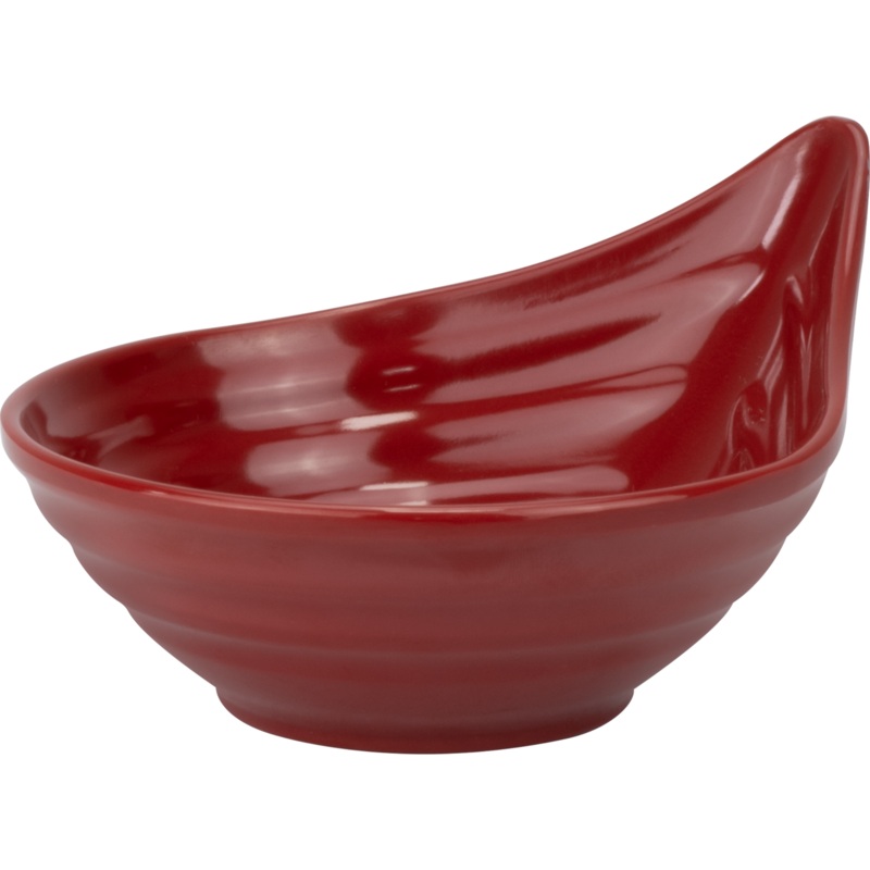 Melamine drop ramekin red 115ml