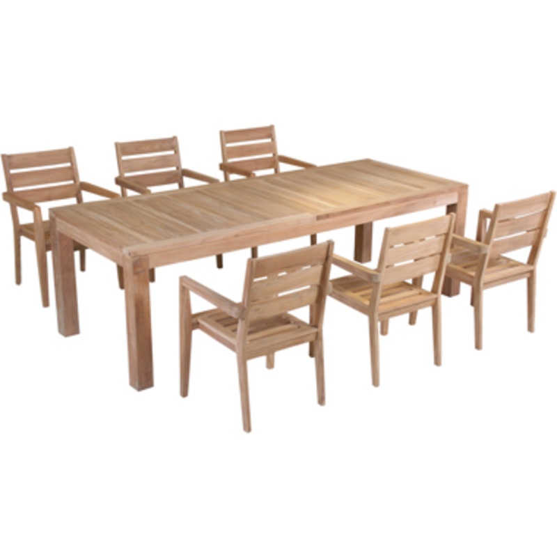 Rectangular bistro table "Bermuda" 200cm