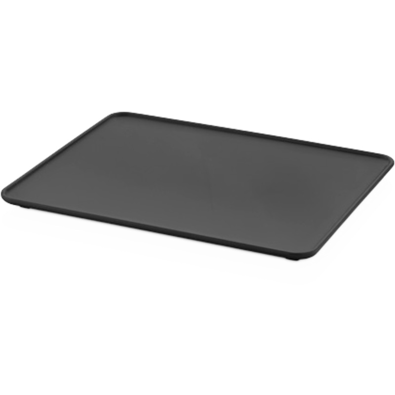 Serving platter black GN 1/2