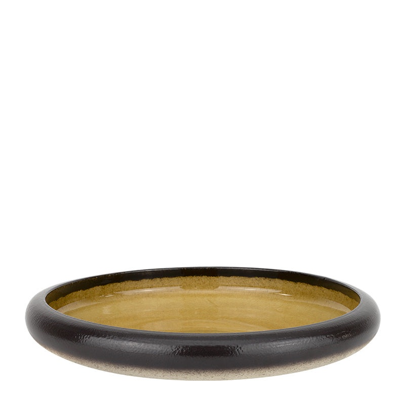 Gio Amber bowl 28x5cm