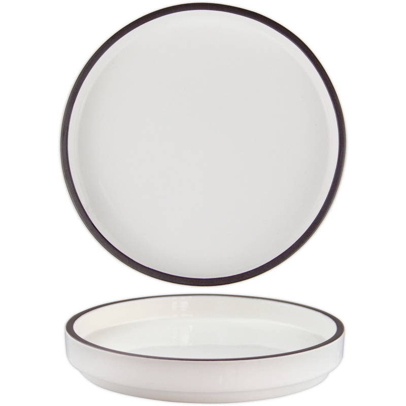 Hella White flat plate 19cm