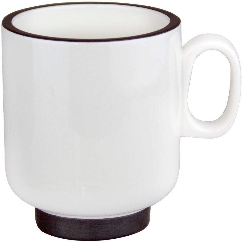 Hella white mug 400ml