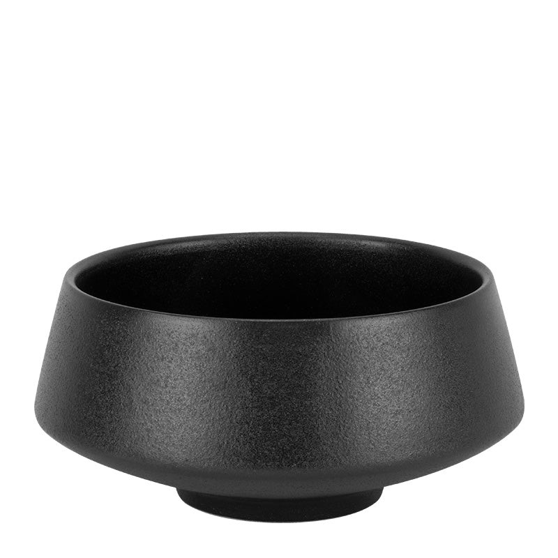 Atlas Black conic bowl 18cm 1600ml