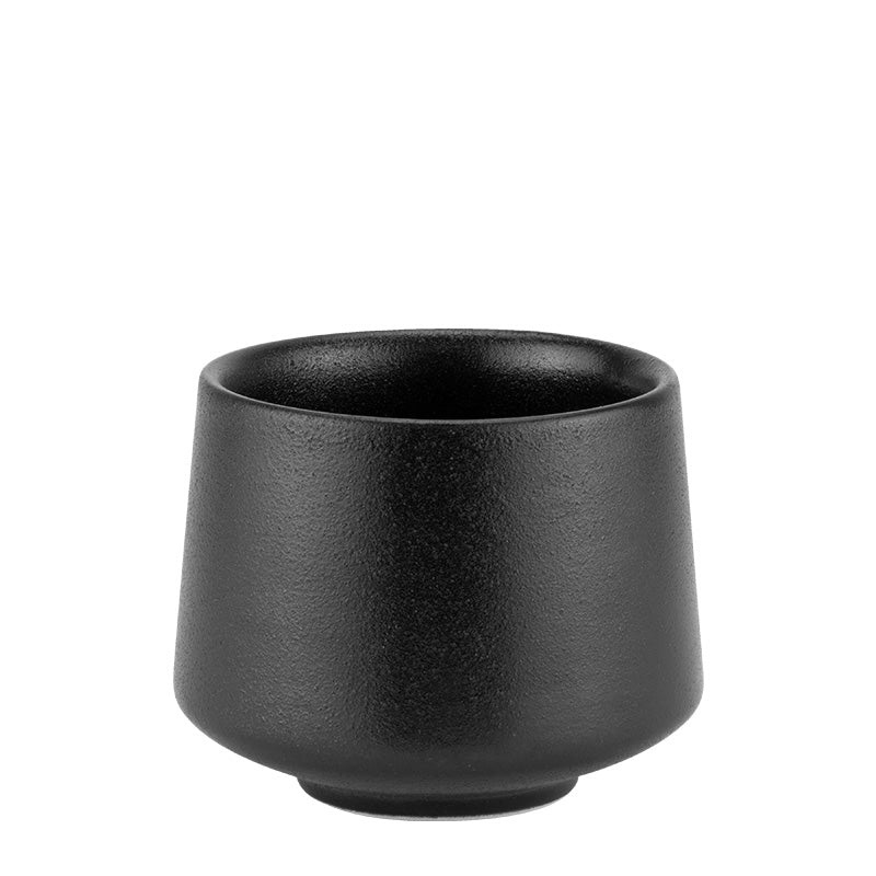 Atlas Black conic ramekin 7x6.6cm