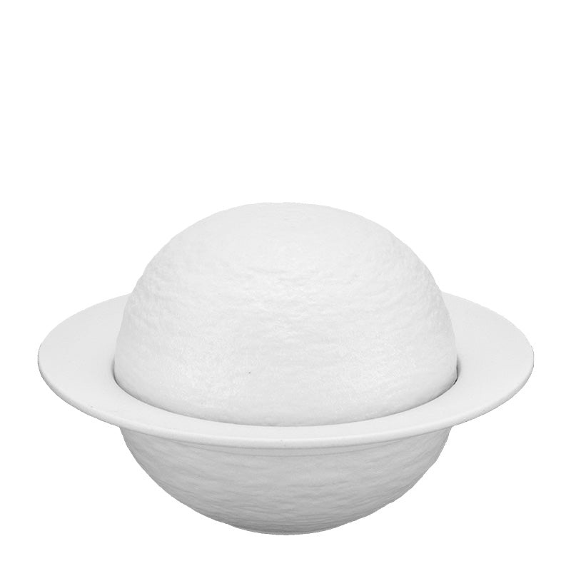Atlas White presentation bowl with lid 16.5x10cm