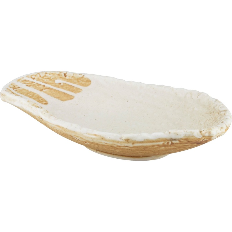 Fuji asymmetrical bowl 20.5x12.5cm