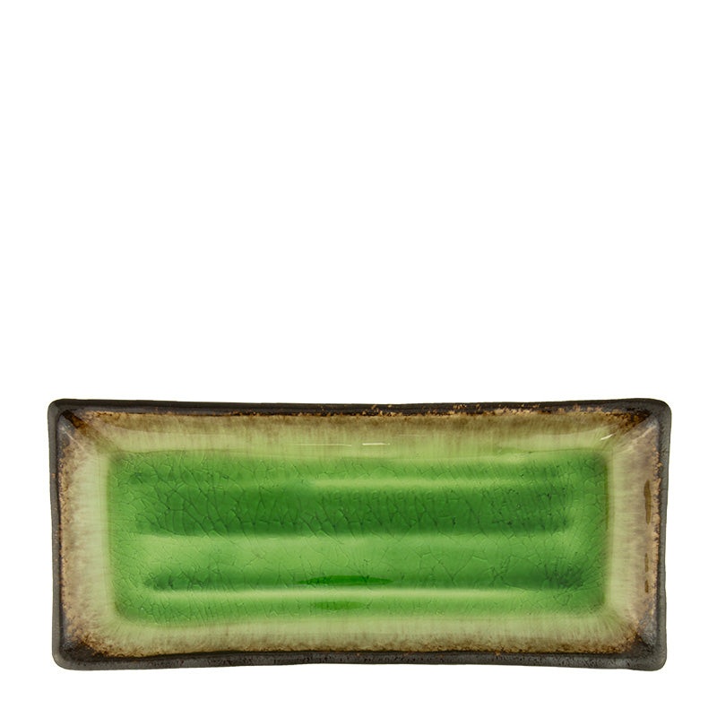Gio Emerald rectangular plate 29x12.5cm
