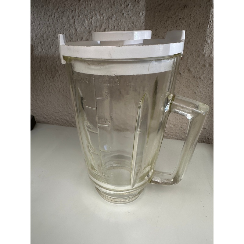 Kenwood Chef Replacement Glass Blender Jug with Lid - For A701 or A901 models - Preloved