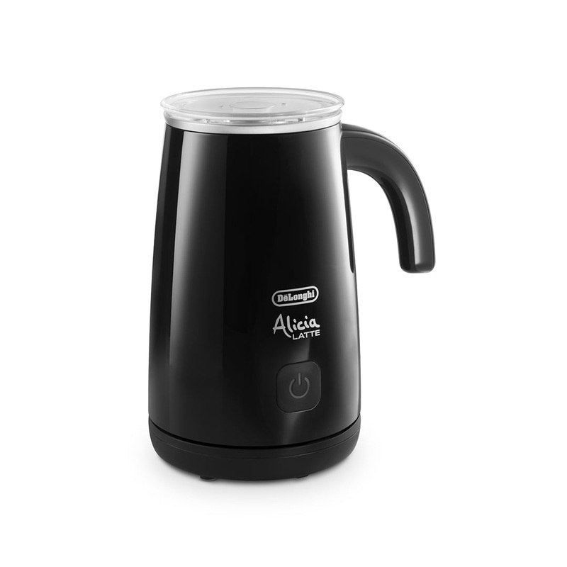 DeLongi Alicia Latte Milk Frother Black EMF2.BK
