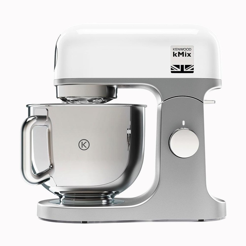 Kenwood kMix Stand Mixer with Stainless Steel Bowl - Fresh White (KMX750CR)