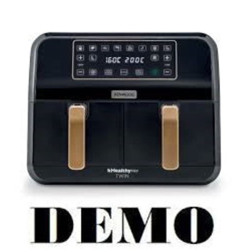 Kenwood  8L kHealthy Dual Air Fryer  HFP70.000BK