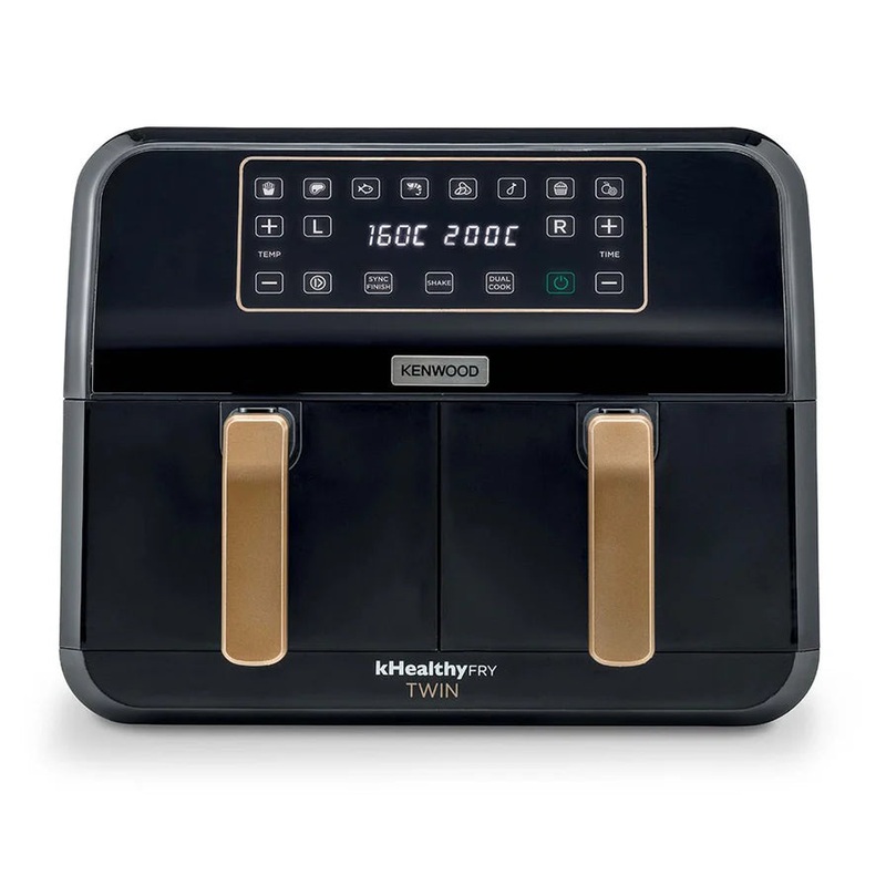 Kenwood - Air Fryer 8L kHealthy Fry Dual - HFP70.000BK