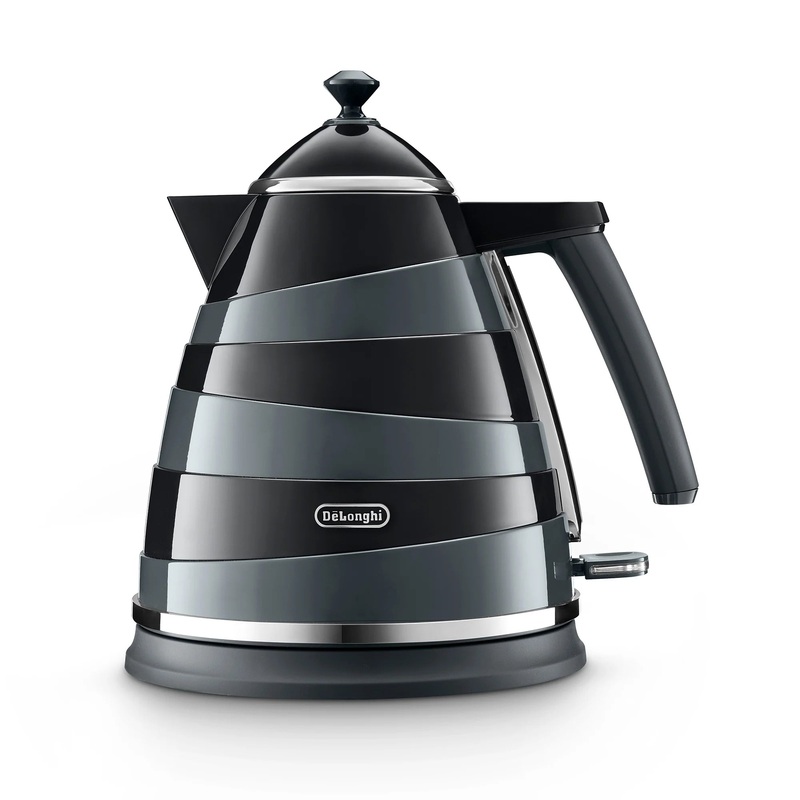 DeLonghi Avvolta Class Electric Kettle - Bold Black KBAC3001.BK