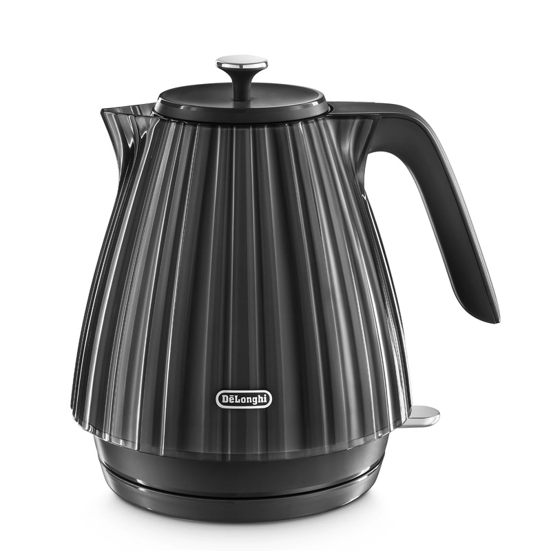 DeLonghi Ballerina Breakfast Set 1,7L Kettle  - Furnace Black KBD3001.BK